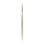 Silver Brush Ultra Mini Series Golden Taklon Brushes, 20/0 Script Liner (17434)