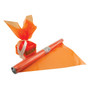 Hygloss® 12.5' x 20" Cello Wrap Roll, Orange, 2/Bd (65dd03f7e8837636b11a7206_ud)