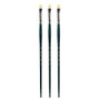 Princeton Series 5200 Ashely Better Interlocked Bristle Long Handle Brushes 6 bright [Pack of 3] (PK3-5200B-6)