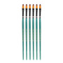 Silver Brush Crystal Series Brushes 4 filbert 6803S [Pack of 6] (PK6-6803S-4)