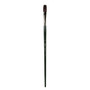 Silver Brush Ruby Satin Series Synthetic Brushes Long Handle 8 Flat 2501 (2501-8)