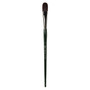 Silver Brush Ruby Satin Series Synthetic Brushes Long Handle 12 Filbert 2503 (2503-12)