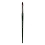 Silver Brush Ruby Satin Series Synthetic Brushes Long Handle 12 Round 2500 (2500-12)