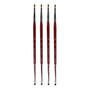Royal and Langnickel Royal Sabletek Brushes Short Handle 1 bright L95010 [Pack of 4] (PK4-L95010-1)