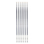 Royal and Langnickel Sabletek Brushes, Long Handle 0 Bright L95510, Pack of 6 (PK6-L95510-0)