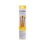 Princeton Art & Brush RealValue Short Handle Assorted Brushes, #2, #3, #6, 3/Set (9101)