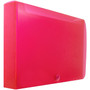 JAM Paper® Plastic Index Card Case, 6 1/8 x 3 3/4 x 1, Red, Sold Individually (374032785)