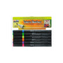Marvy Uchida Fabric Markers, Fine Tip, Fluorescent, Set of 6, Pack of 2 (15753)
