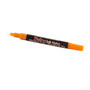 Marvy Uchida® Fine Point Erasable Chalk Markers, Orange, 2/Pack (526482ORa)