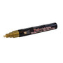 Marvy Uchida® Chisel Tip Erasable Chalk Markers, Gold Metallic, 2/Pack (526483GOa)