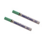 Marvy Uchida DecoColor Opaque Paint Markers, Broad Tip, Mint Green, 2/Pack (65229806a)