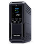 CyberPower Intelligent LCD UPS System, 1500VA/900W, 12 Outlets, 2 USB Ports, AVR, Mini Tower, Black (CP1500AVRLCD3)