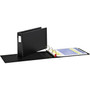 Cardinal EasyOpen Tabloid Slant-D Reference Heavy Duty 3" 3-Ring Non-View Binders, D-Ring, Black (12142V3)