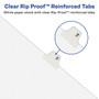 Avery Legal Pre-Printed Paper Dividers, Side Tab #26, White, Avery Style, Letter Size, 25/Pack (01026)