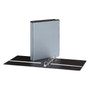 Cardinal XtraLife ClearVue Heavy Duty 1" 3-Ring Non-View Binders, D-Ring, Black (26301)