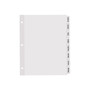 Avery Big Tab Printable Paper Dividers with White Labels, 8 Tabs, 4 Sets/Pack (11433)