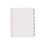 Avery Big Tab Printable Paper Dividers with White Labels, 8 Tabs, 20 Sets/Pack (11435)