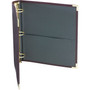 Samsill Classic Executive 1 1/2" 3-Ring Non-View Binders, Burgundy (SAM15154)