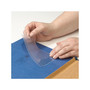 Smead Self-Adhesive Poly Pockets, Index Card Size, Clear, 100/Box (68153)