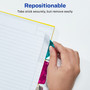 Avery UltraTabs Luxe Collection Write & Erase Margin Tabs, Assorted Colors, 16 Tabs/Pack (74147)