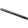 Fellowes 3/8" Plastic Binding Spine Comb, 55 Sheet Capacity, Black, 100/Pack (52325)