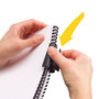GBC 5/16" Plastic Binding Spine Comb, 45 Sheet Capacity, Black, 25/Pack (2515662)