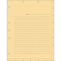Tabbies® Medical Chart Index Divider Sheets, Ruled, Manila, 8 1/2" x 11", 400/Bx (65dd082ce8837636b11a9a87_ud)