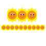 Hygloss® Happy Sun Die Cut Border (65dd08a9e8837636b11a9f8a_ud)