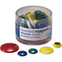 OIC Magnets For Metal Presentation Board/File Cabinets, Assorted Colors, 30/Pk (65dd08b1e8837636b11a9fda_ud)