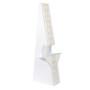 Lineco Self-Stick Double Wing Easel Backs, Size 12", White, Pack of 25 (L328-1238)