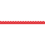 Carson-Dellosa Publishing 1256 3' x 2.25" Scalloped Bandana Borders, Red (65dd08d4e8837636b11aa177_ud)