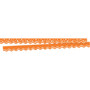 Barker Creek Happy Tangerine Double-Sided Scalloped Border 2-Pack, 78 Feet/Set (BC3705)