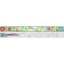 Barker Creek Color Me! In My Garden Double-sided Trim, 35-ft of trim per package (BC911)