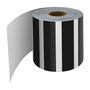 Carson-Dellosa Rolled Straight Bulletin Board Borders, Black and White Vertical Stripes (108476)