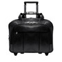 McKlein R Series Laptop Roller, Black Leather (80715)