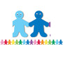 Rainbow People Mighty Brights™ Border, 3" x 36", 12/pkg (65dd091ee8837636b11aa578_ud)