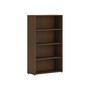 HON Mod 4-Shelf 53"H Bookcase, Sepia Walnut (HLPLBC3013B4.LSE1)