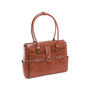 McKleinUSA Willow Springs W Series Leather Dual Compartment Briefcase, Brown (96564_1)