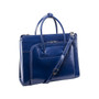 McKleinUSA Lake Forest W Series Leather Dual Compartment Briefcase, Navy (94337)