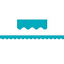 Teacher Created Resources Teal (solid) Scalloped Border Trim, 35 Feet Per Pack, 6 Packs (TCR5450-6)