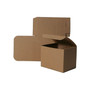 JAM PAPER Open Lid Gift Boxes, 6 x 6 x 4, Kraft (65dd0a08e8837636b11aad8c_ud)