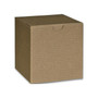 Bags & Bows® 4" x 4" x 4" One-Piece Gift Boxes, Kraft, 100/Pack (65dd0a12e8837636b11aadb8_ud)