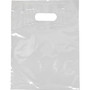 Command 20" x 20" Packaging Gusseted Die-Cut Handle Bag, Clear, 500/Carton (248-2020-C)