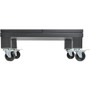 Tripp Lite Charging Station Cart Conversion Kit with Handle, Casters & Cord Manager (65dd10dae8837636b11ac3cd_ud)