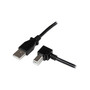 StarTech 6.6' USB 2.0 A/Right Angle B Cable, Black (65dd1129e8837636b11ac622_ud)