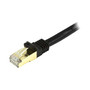 StarTech 30 ft Black Cat6a Shielded Patch Cable, Cat6a Ethernet Cable, 30ft Cat 6a STP Cable, Snagless RJ45, Long Ethernet Cord (65dd1129e8837636b11ac627_ud)