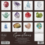 2024 Willow Creek Gemstones 12" x 12" Monthly Wall Calendar, Multicolor (33593)
