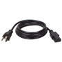 Tripp Lite P010-012 12' Computer Power Cord, Black (65dd1133e8837636b11ac678_ud)
