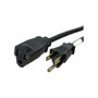 StarTech® 3 ft Power Extension Cord - NEMA 5-15R to NEMA 5-15P (65dd113ee8837636b11ac6cd_ud)