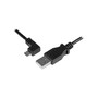 StarTech 2m 6 ft Left Angle Micro-USB Charge-and-Sync Cable M/M - USB 2.0 A to Micro-USB - 24 AWG (65dd113fe8837636b11ac6e2_ud)